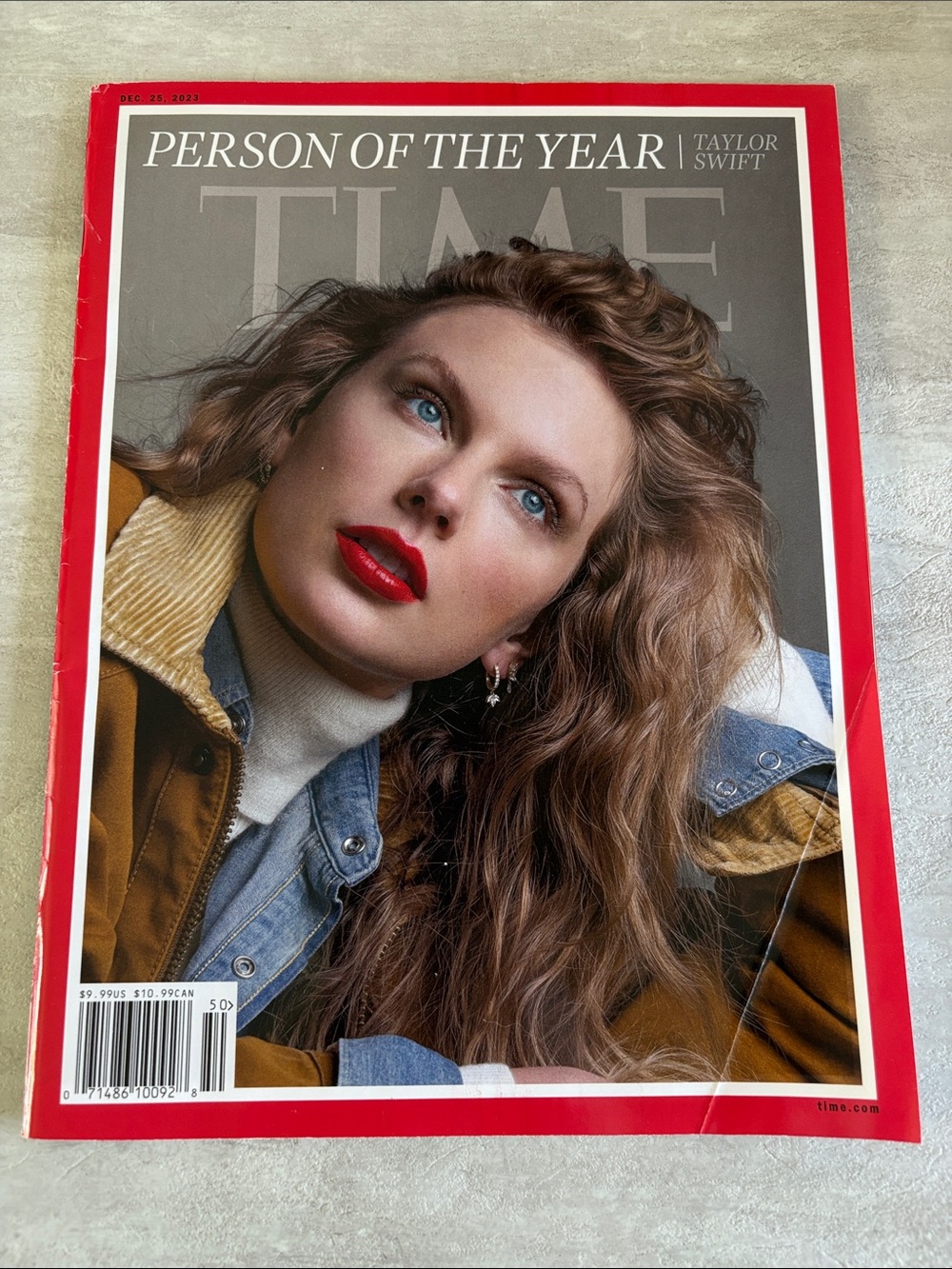 Time Magazine Person of the Year - Taylor Swift Brown Jacket